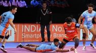Pawan was kept quiet by the Warriors defense